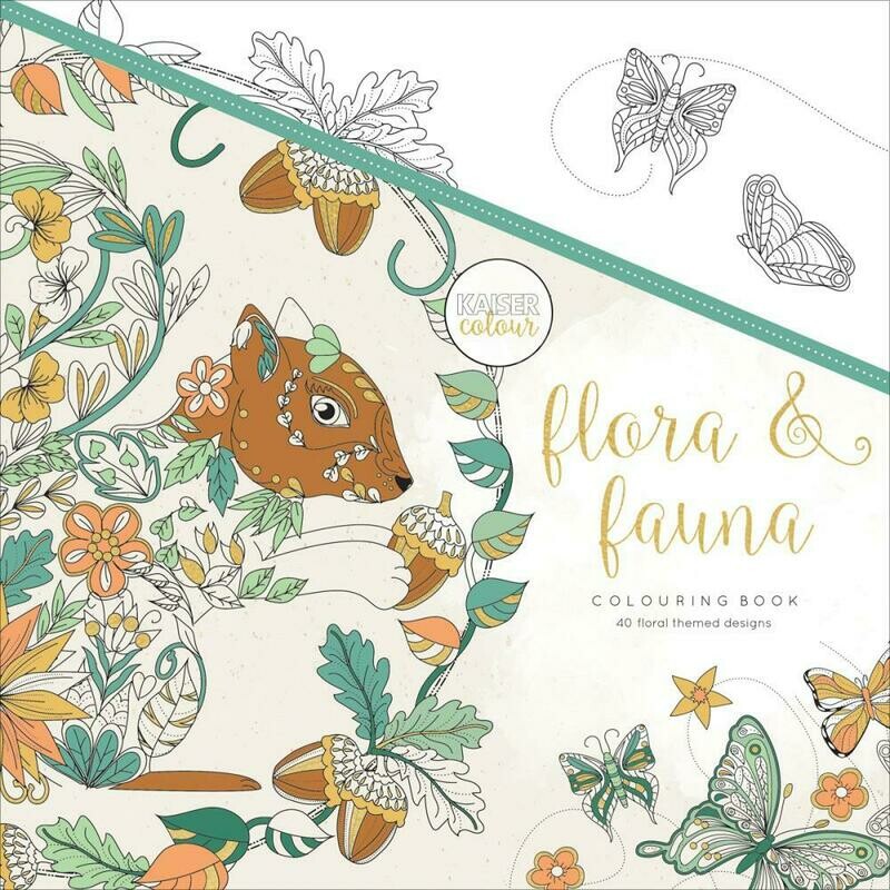 Flora & Fauna Color Book