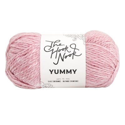 The Hook Nook Yummy Yarn 186 yards- Bulky