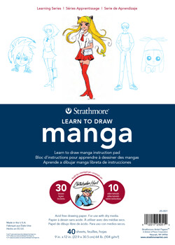 Manga Learn To Draw Pad