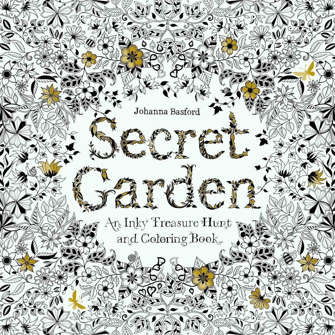 Secret Garden- Chronicle Books Coloring Book