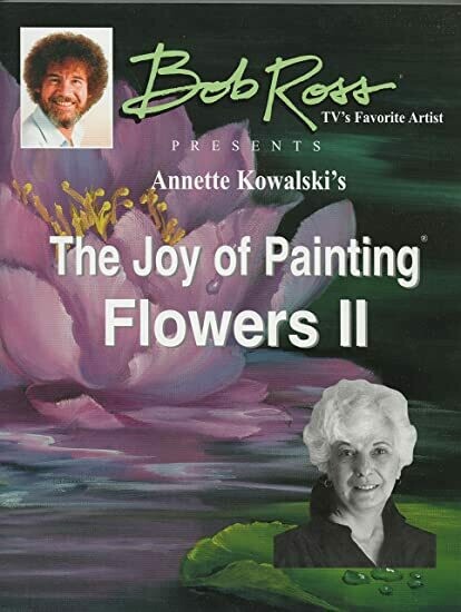 Bob Ross Book The Joy of Painting- Flowers II