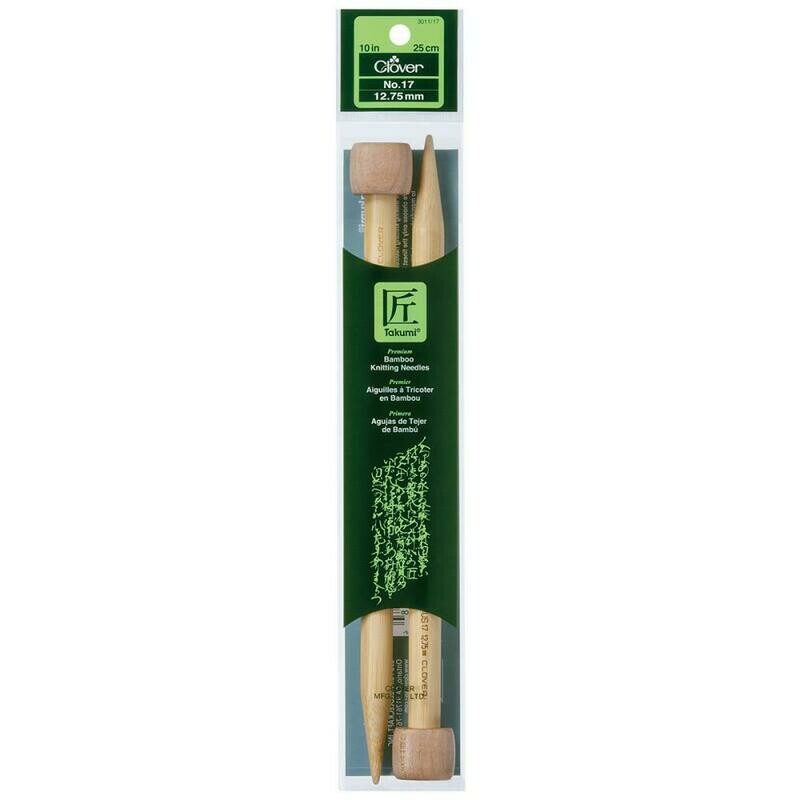 10 Inch Bamboo Knitting Needles Size 17 10 Inch Bamboo Knitting Needles Size 17