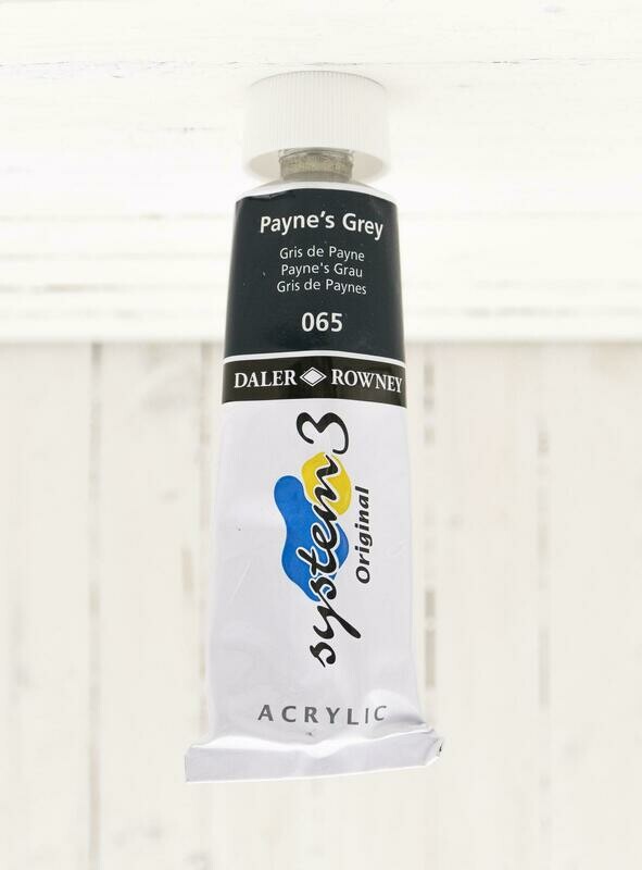 Daler-Rowney System 3 Acrylic - 75 ml Tube - Payne's Grey