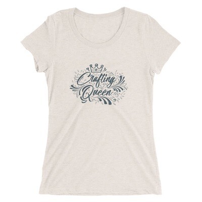 Crafting Queen - Ladies' short sleeve t-shirt