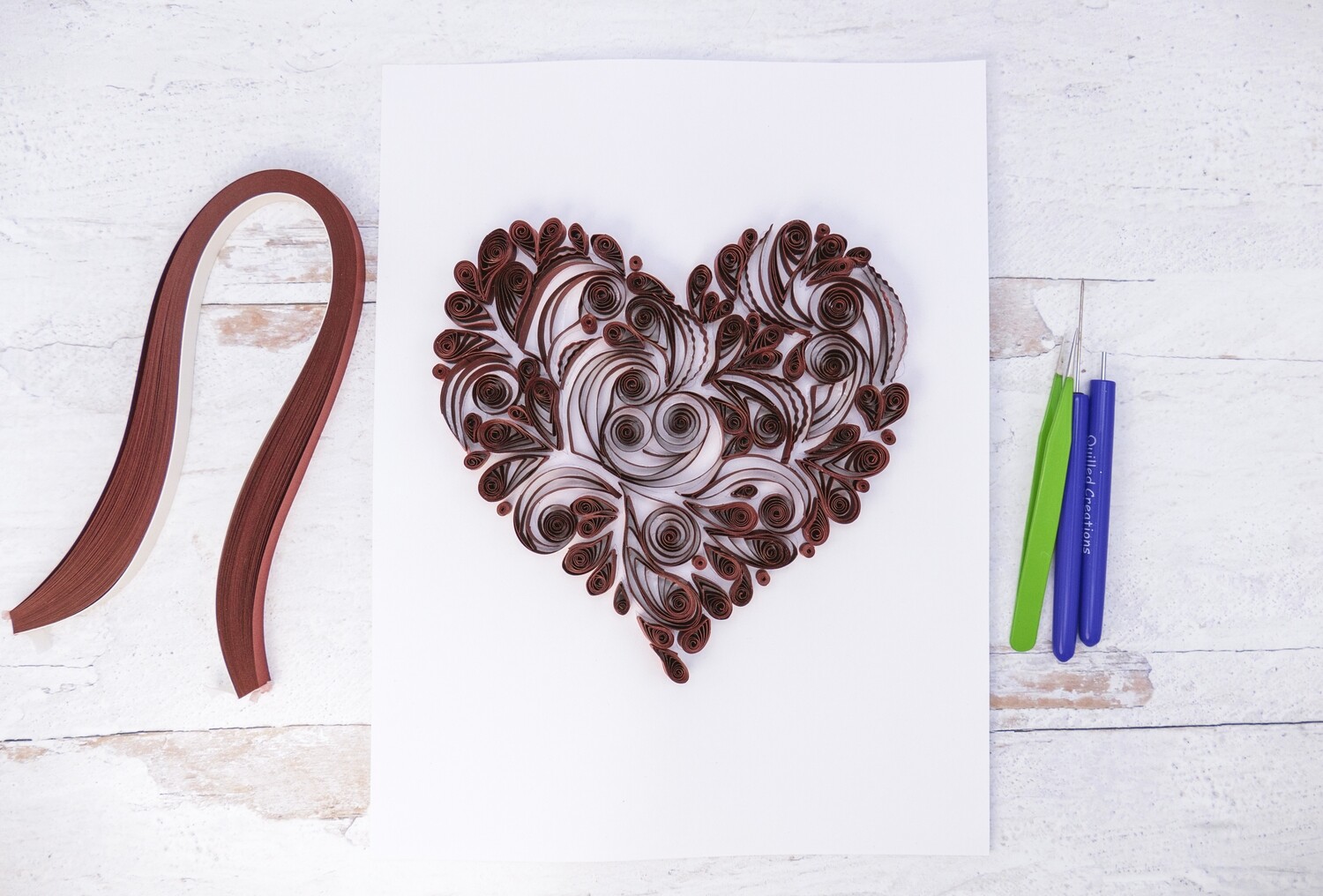 Heart Quilling Pattern Heart Quilling Pattern