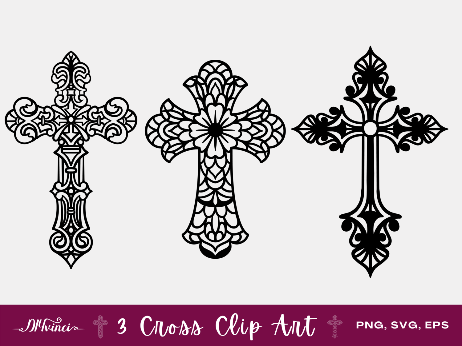 3 Cross Clip Art - PNG, SVG, EPS - Personal & Commercial Use 3 Cross Clip Art - PNG, SVG, EPS - Personal & Commercial Use