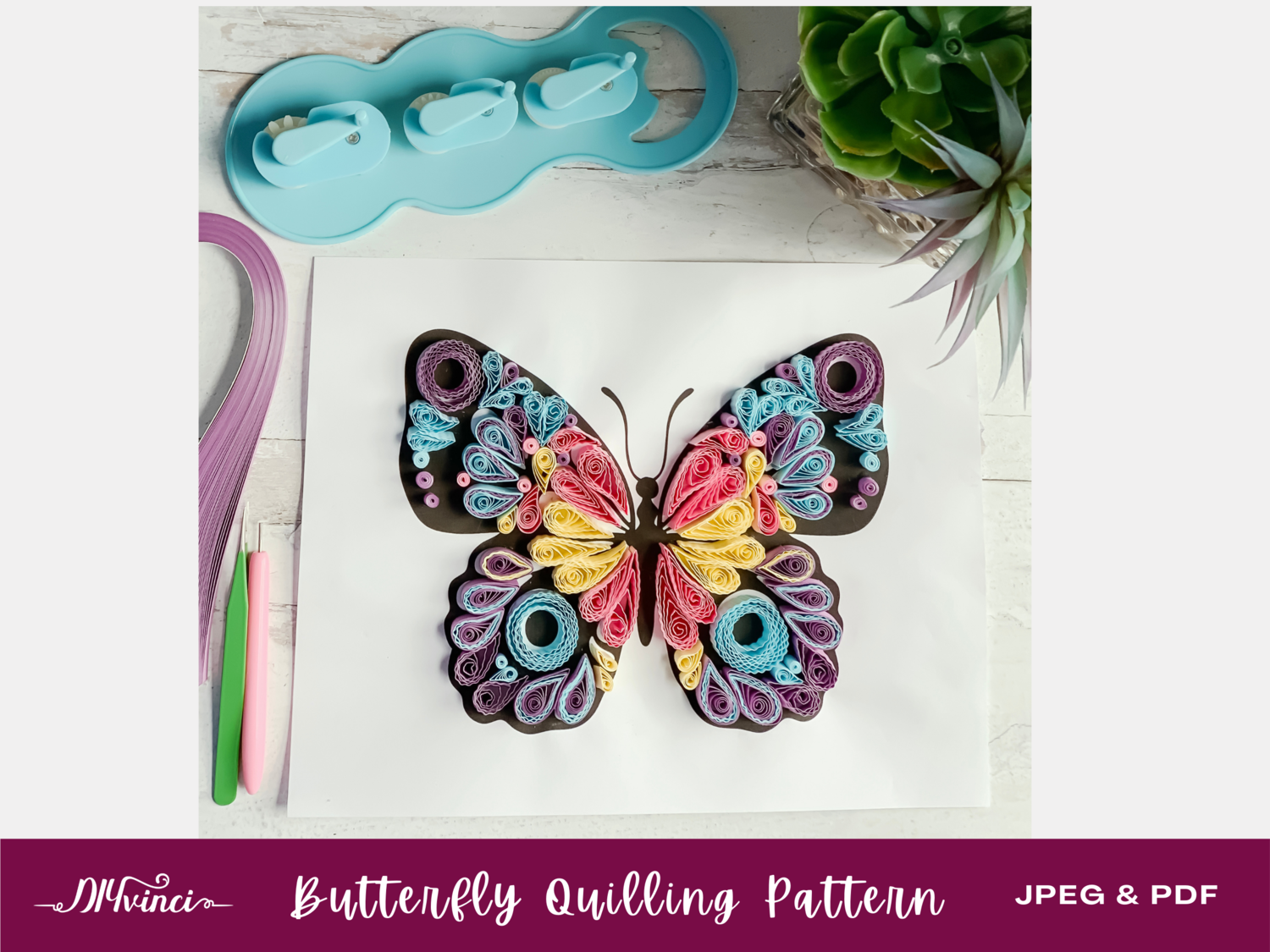 Butterfly Quilling Pattern Butterfly Quilling Pattern