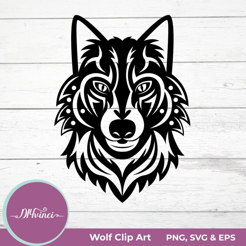 Wolf Clip Art - PNG, SVG, EPS - Personal & Commercial Use