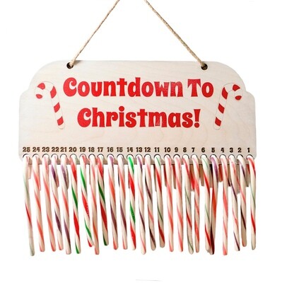 Countdown to Christmas Sign