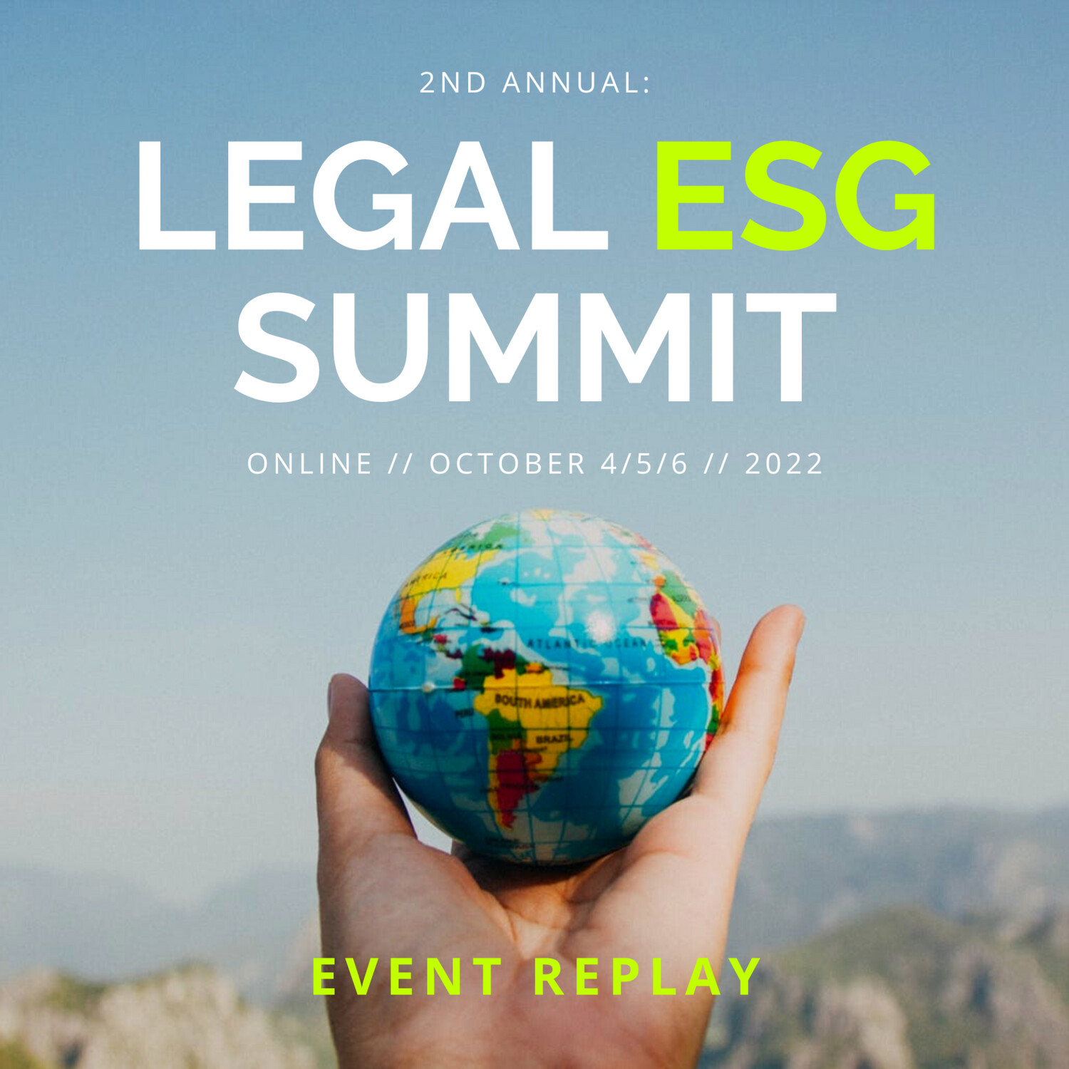 Legal ESG Summit 2022 Replay
