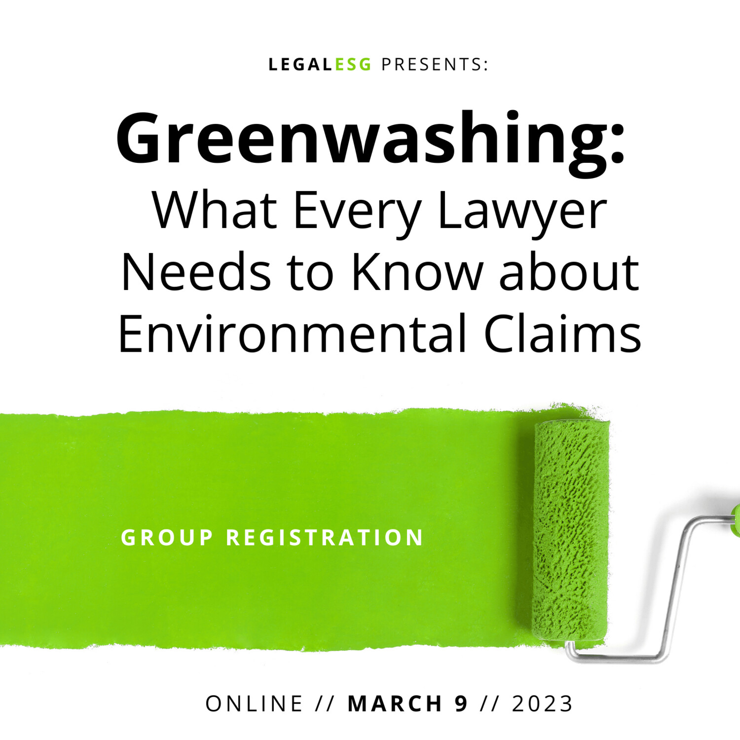Greenwashing: What Every Lawyer Needs to Know about Environmental Claims Group Enrollment