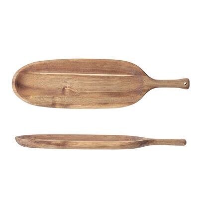 Acacia Wood Serving Board with Handle