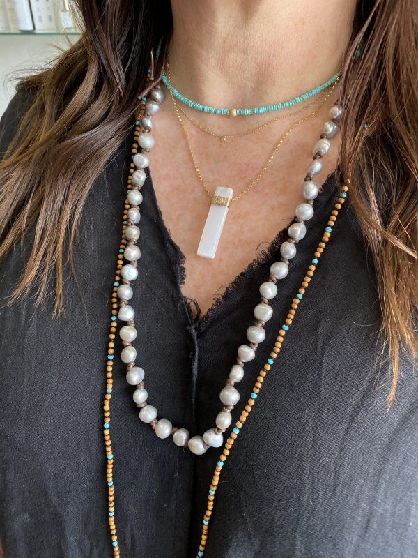 CLP - Wrap Pearl Necklace