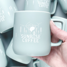 Sunrise Coffee Stoneware Mug