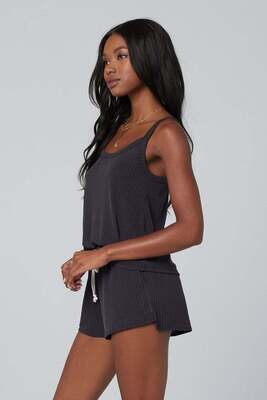 Saltwater Luxe - Pull On Shorts in Off Black