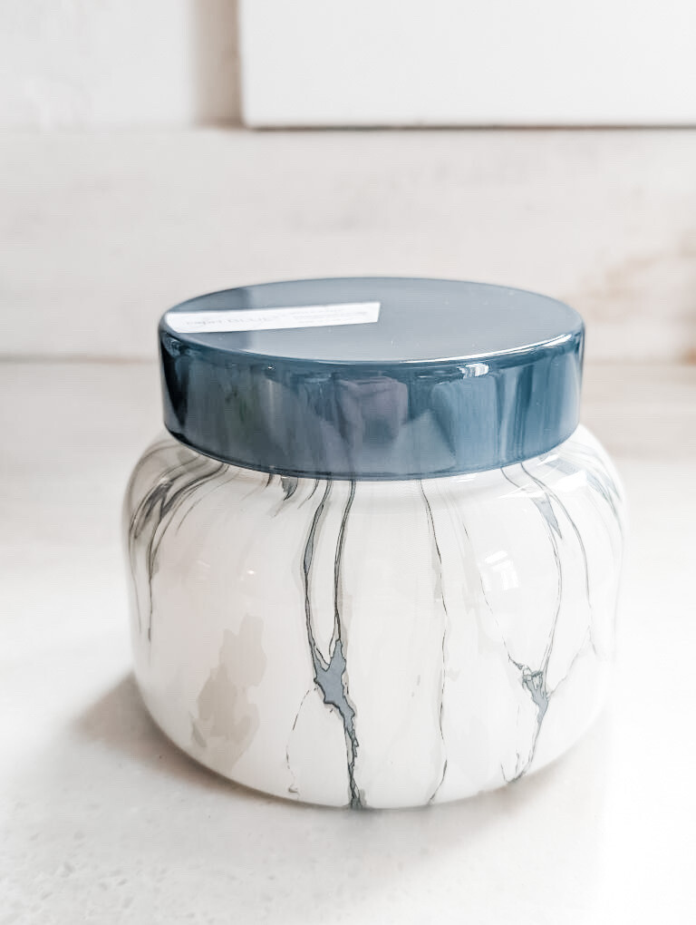 Capri Blue - Modern Marble Jar in Volcano 19 Oz