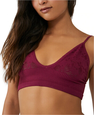 Free People - Feels Right Bralette in Pomegranate