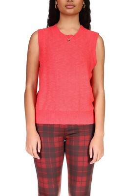Sanctuary - Chill Out Vest in Sunset Red