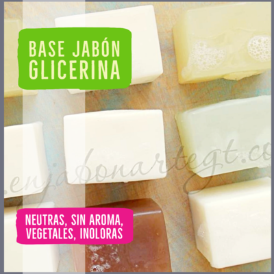 Caja Base de Jabon de Glicerina BLANCA