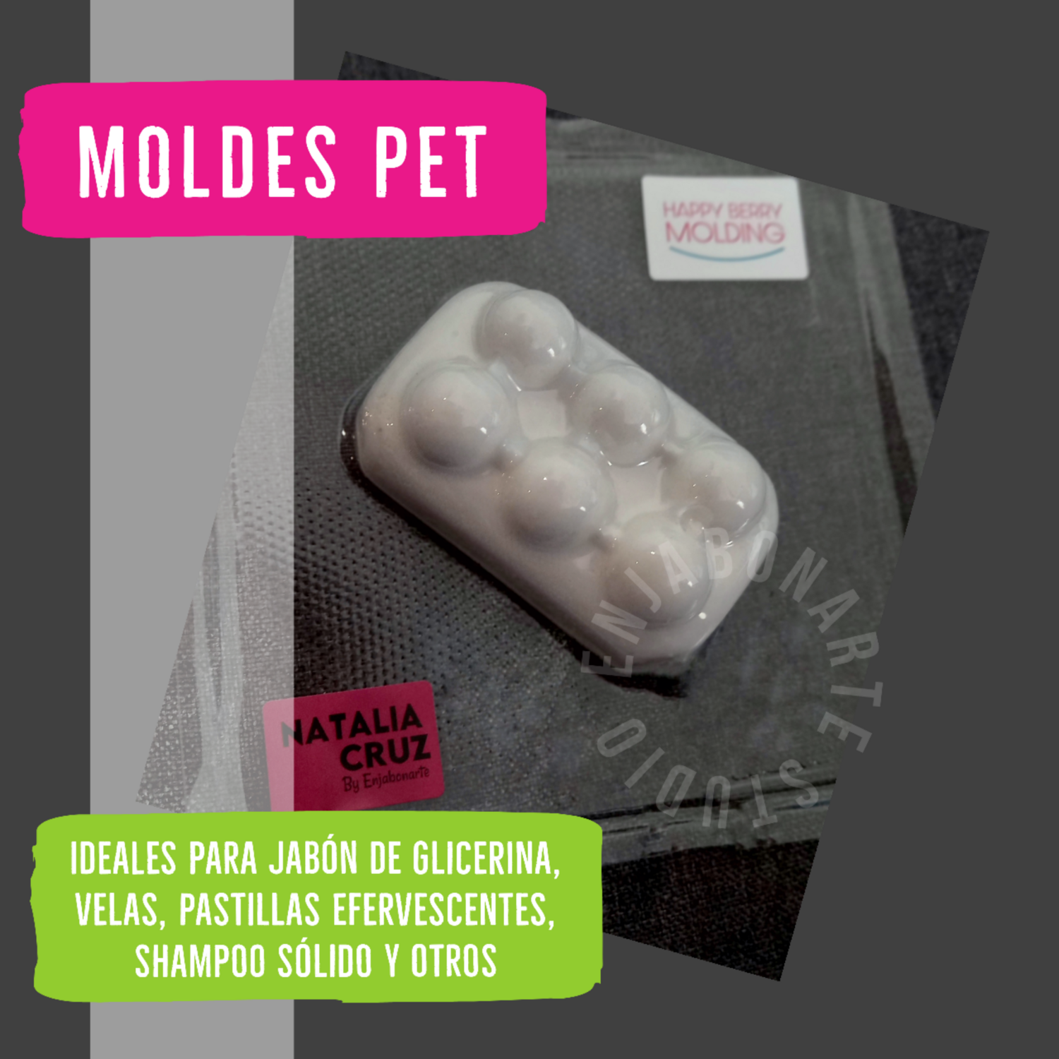 Molde PET-  Masaje Barra Grande