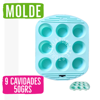 Molde Silicón - Circular acanalado
