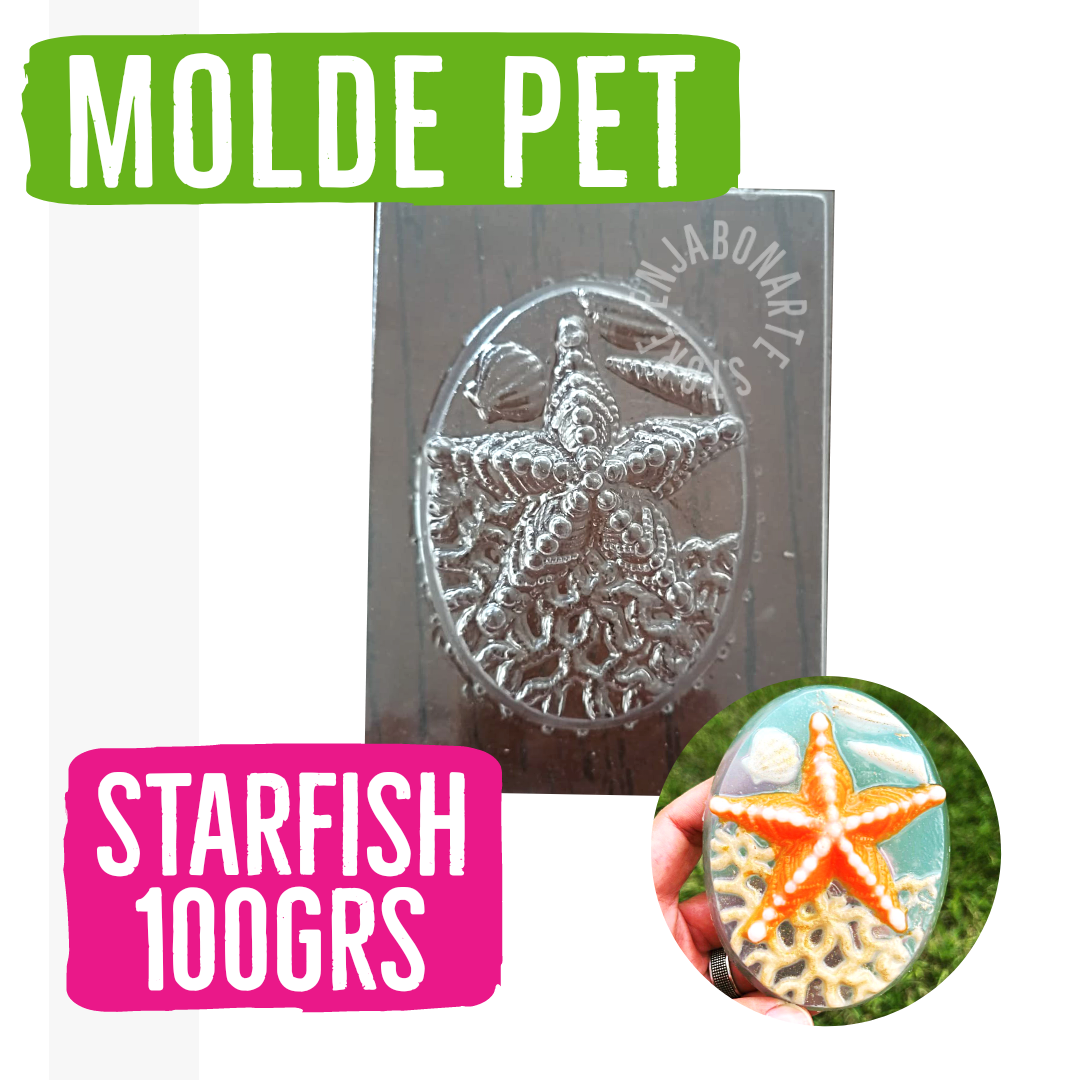 Molde RUSO PET-  Estrella de Mar