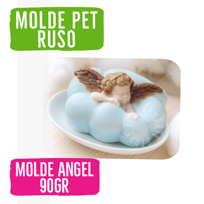 Molde RUSO PET -Angel Nube 