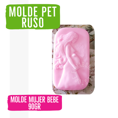 Molde RUSO PET - Mujer Bebe