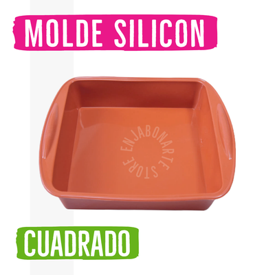 Molde Silicón - Cuadrado Liso aprox 3lbs