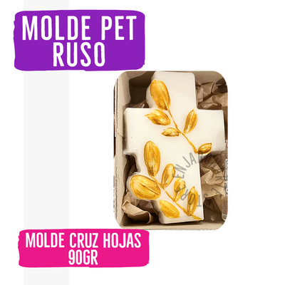 Molde RUSO PET - Cruz Hojas
