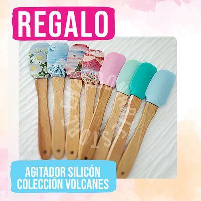 REGALO -Agitador Silicón Colección VOLCANES (compra mayor Q300+)
