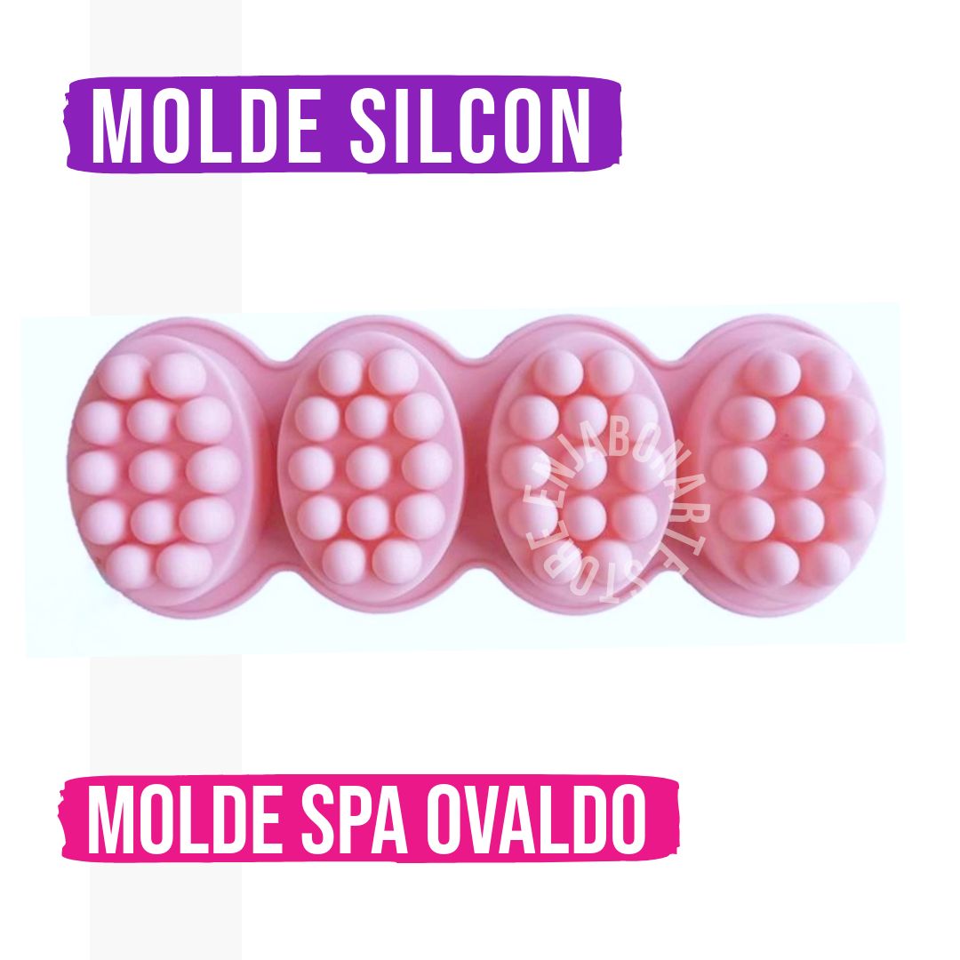 Molde Silicón - SPA 6 Cavidades de 125gr