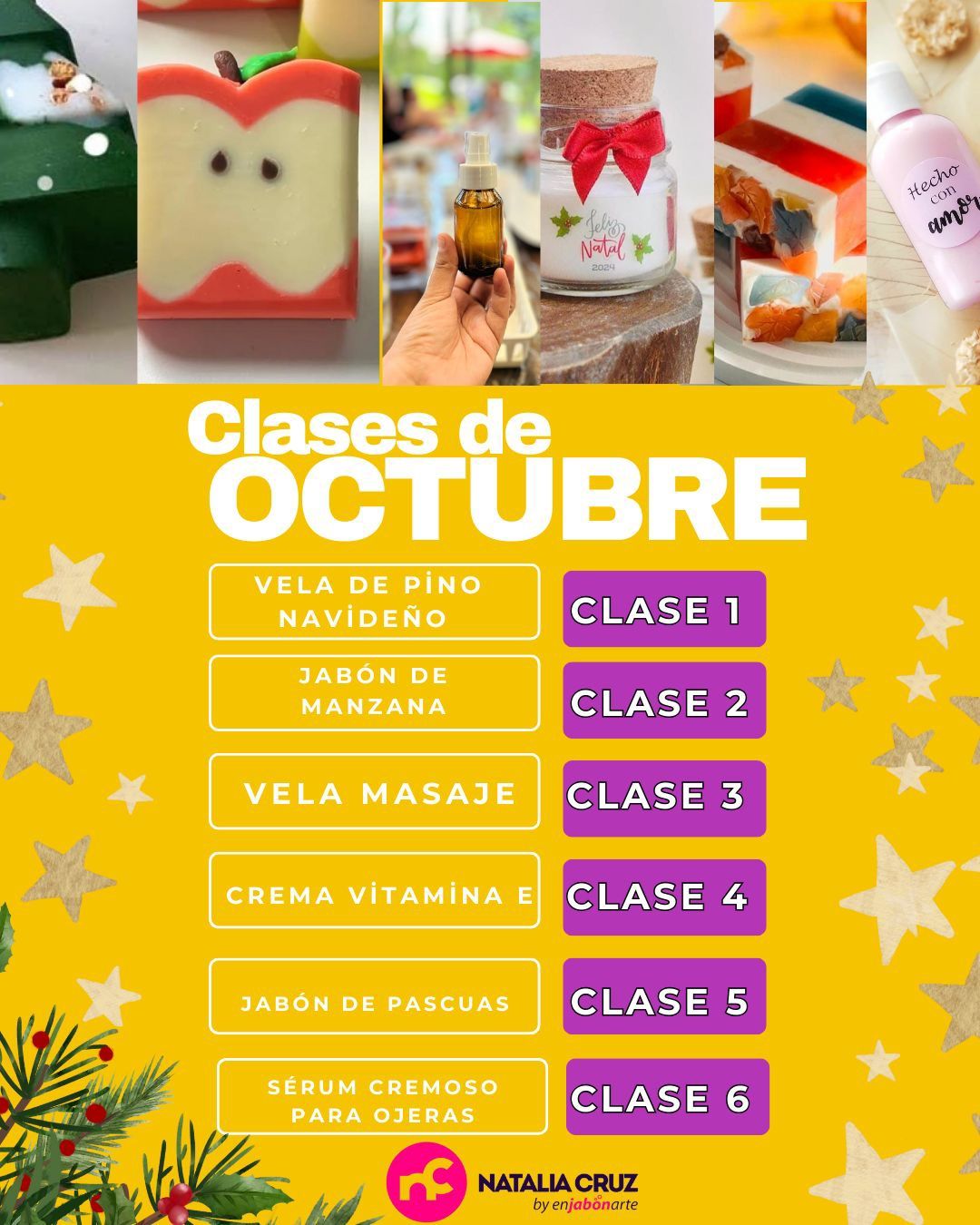 Clases EN LÍNEA - Octubre
