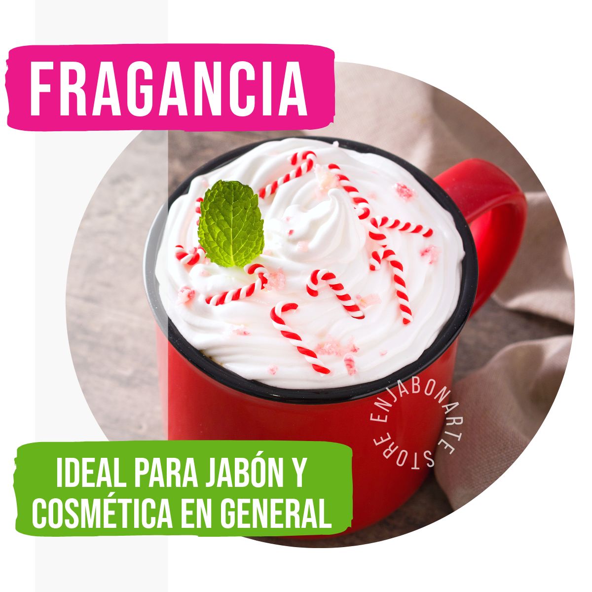 Fragancia Menta.Candy 