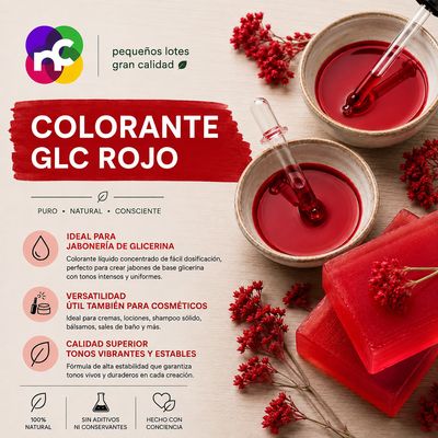 Colorante GLC ROJO