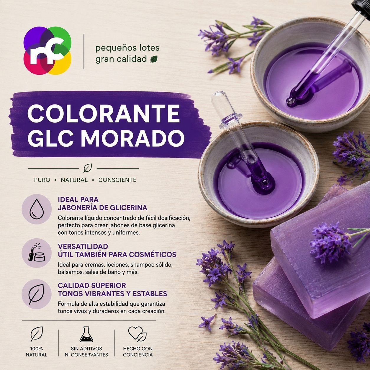 Colorante GLC MORADO