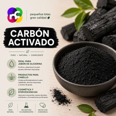 Carbón Activado - 15gr