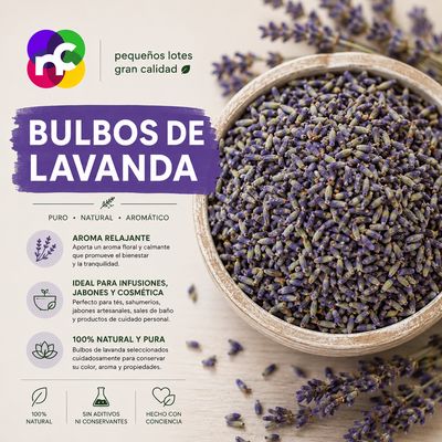 Flores de Lavanda - Pétalos 