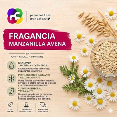 Fragancia Manzanilla Avena 15g