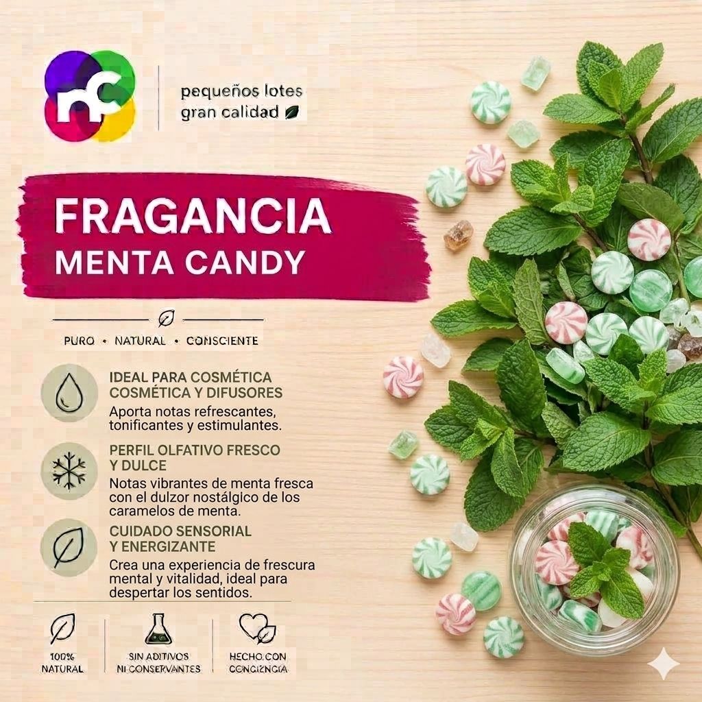 Fragancia Menta Candy - 15g