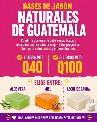 OFERTA! - LIBRA de Base de Jabon de Glicerina