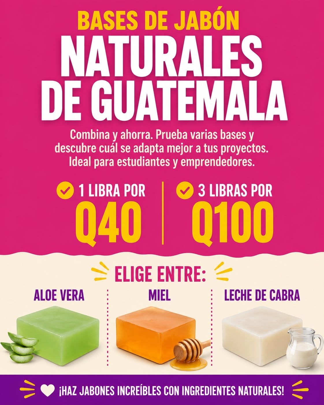 OFERTA! - LIBRA de Base de Jabon de Glicerina