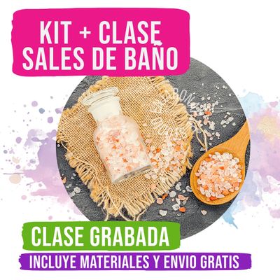 Kit + Clase - Sales de Baño