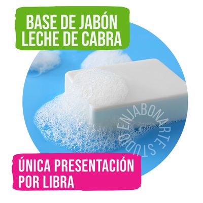 LIBRA de Base de Jabon de Glicerina LECHE DE CABRA
