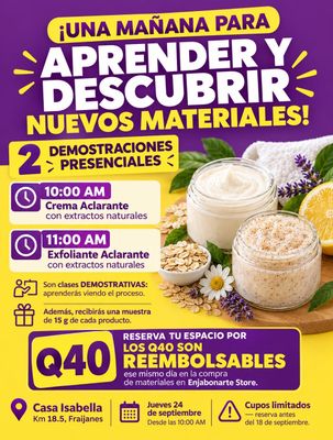 Clase GRATIS - Presencial