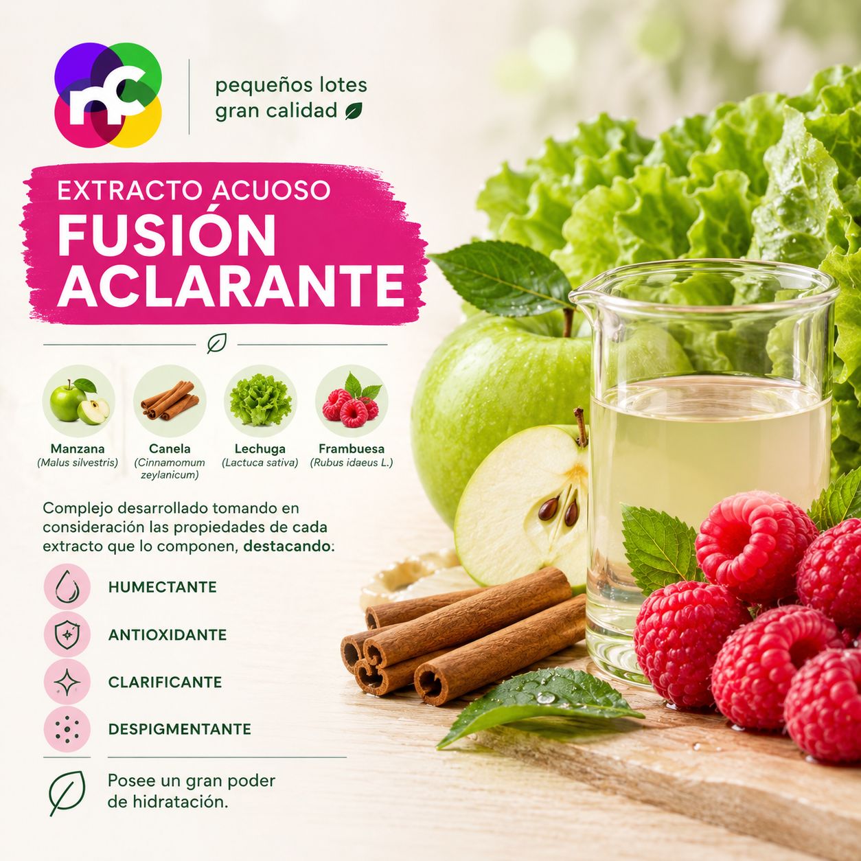 Extracto Acuoso Fusión Aclarante -15g