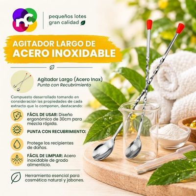 Agitador de 30cm - Acero inoxidable 