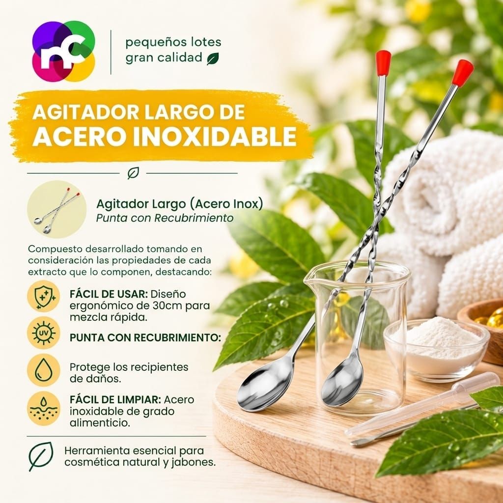 Agitador de 30cm - Acero inoxidable 