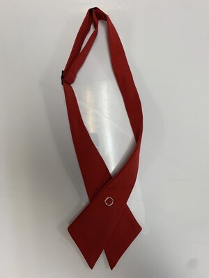 Girls K-5 Red Uniform Cross Tie