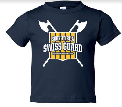 Toddler T-shirts "Soon to be a Swiss Guard"